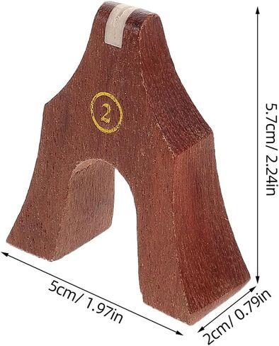 VICASKY Full Set 1-21 Strings Guzheng Wooden Support Bridges with String Bridge Map and Practice Accessories in Kuwait