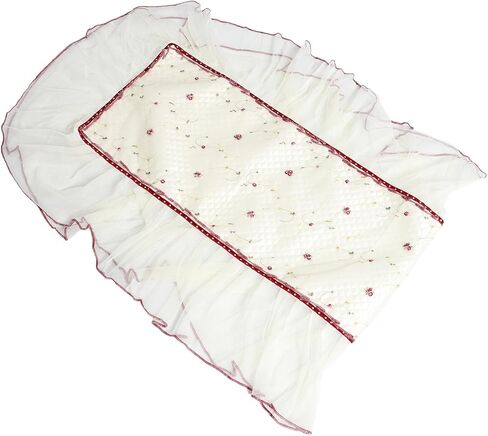 Artibetter Thickened Lace Guzheng Cover Protective Dust Guard Reusable Small Floral Pattern Guzheng Protector Cloth Suitable for Instruments in Kuwait