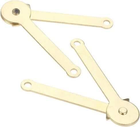 MESKEL 2Pcs Metal Lid Support Wood Box Display Furniture Decorative Kitchen Cupboard Cabinet Door Lid Stays 68 * 8mm Hinges in Saudi Arabia