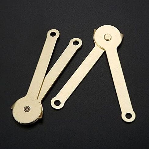 MESKEL 2Pcs Metal Lid Support Wood Box Display Furniture Decorative Kitchen Cupboard Cabinet Door Lid Stays 68 * 8mm Hinges in Saudi Arabia