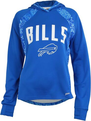 Zubaz NFL Women's Elevated Team Logo Viper Light Weight Hoodie in Saudi Arabia
