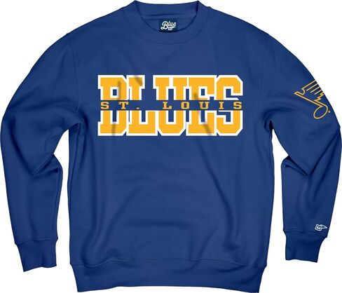 Blue 84 NHL unisex-adult Nhl Officially Licensed Crewneck Sweatshirt Top Level in Saudi Arabia