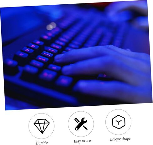 MERRYHAPY Plated Screw Satellite Shaft Mount Plate Stabilizer for Keyboard Ergonomic Typing Tactile Keyboard in Saudi Arabia