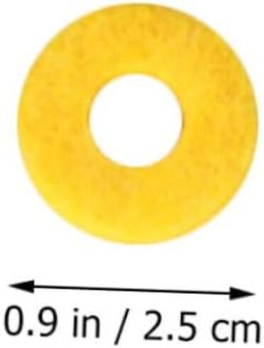 Totority 20pcs Drum Cymbal Felt Pads Protective Mat Cymbal Fittings Accessories for Drum Kit Replacement Standard Random Color in Saudi Arabia