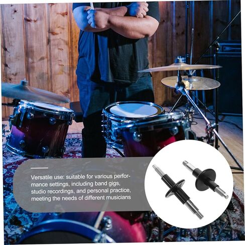 Generic Plastic Cymbal Sleeves and Double-head Screws Set for Drum Stands Plastic and Alloy Replacement Tubes Easy Installation Secure Hold for Stable Percussion Performance in Saudi Arabia