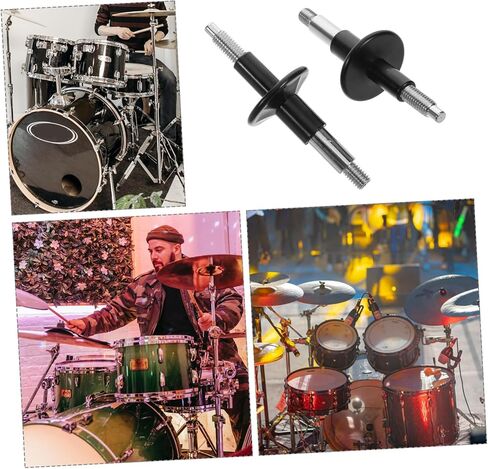 Generic Plastic Cymbal Sleeves and Double-head Screws Set for Drum Stands Plastic and Alloy Replacement Tubes Easy Installation Secure Hold for Stable Percussion Performance in Saudi Arabia