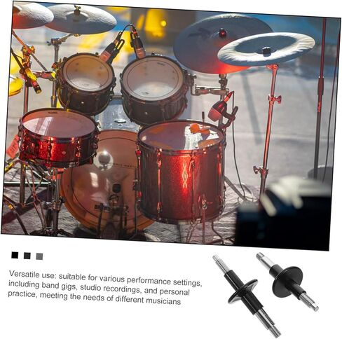Generic Plastic Cymbal Sleeves and Double-head Screws Set for Drum Stands Plastic and Alloy Replacement Tubes Easy Installation Secure Hold for Stable Percussion Performance in Saudi Arabia