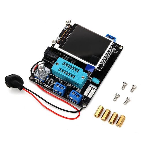 Transistor Tester Meter Multifunctional Component Analyzer with 160x128 Color Display for Diodes Resistors Capacitors Inductors in Saudi Arabia