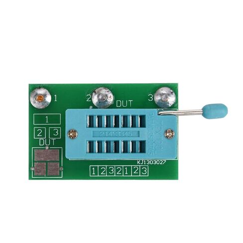 MK 168 Transistor Tester with RLC Measurement Auto Detect NPN PNP MOSFET JFET Diodes Capacitors Resistors 8MHz Microcontroller Backlit LCD Display in Saudi Arabia