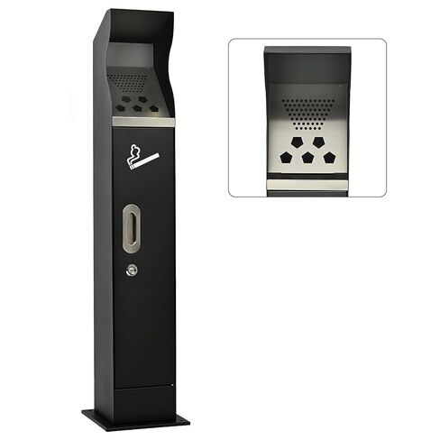 وعاء التخلص من مؤخرة القمامة من الفولاذ المجلفن من لوكار مع دلو داخلي قابل للإزالة، سلة المهملات التجارية للمطاعم والمكاتب والساحات والمستودعات المنزلية in Kuwait