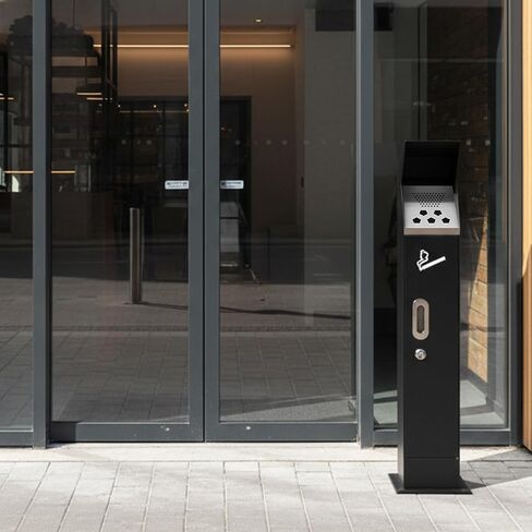 وعاء التخلص من مؤخرة القمامة من الفولاذ المجلفن من لوكار مع دلو داخلي قابل للإزالة، سلة المهملات التجارية للمطاعم والمكاتب والساحات والمستودعات المنزلية in Kuwait