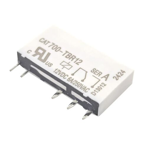 2-Pack CAT700-TBR12 Relay – 12VDC 10A SPDT Industrial Control Relay Compatible with Rockwell Automation/AllenBradley Systems Fixes Motor Starter Failures & Overload Errors (E300, E101) in Saudi Arabia