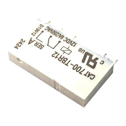 2-Pack CAT700-TBR12 Relay – 12VDC 10A SPDT Industrial Control Relay Compatible with Rockwell Automation/AllenBradley Systems Fixes Motor Starter Failures & Overload Errors (E300, E101) in Saudi Arabia
