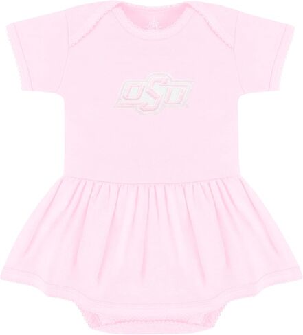 Auburn University Aubie The Tiger Infant and Toddler Picot Bodysuit Dress in Saudi Arabia
