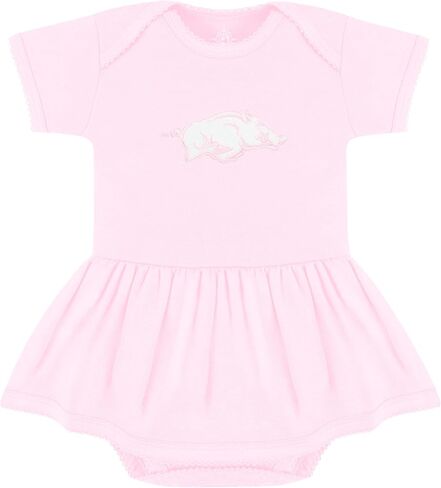 Auburn University Aubie The Tiger Infant and Toddler Picot Bodysuit Dress in Saudi Arabia