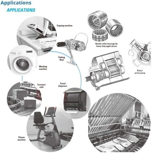 Needle Roller Bearings NA4912 Bearing 60x85x25mm 1PC Solid Collar with Inner Ring 4524912 4544912/A in Saudi Arabia