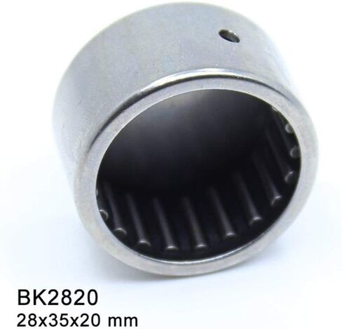 Needle Roller Bearings BK2820 Drawn Cup Bearing BK283520 Caged Closed ONE End Meteic Series 65941/28 283520 mm in Saudi Arabia