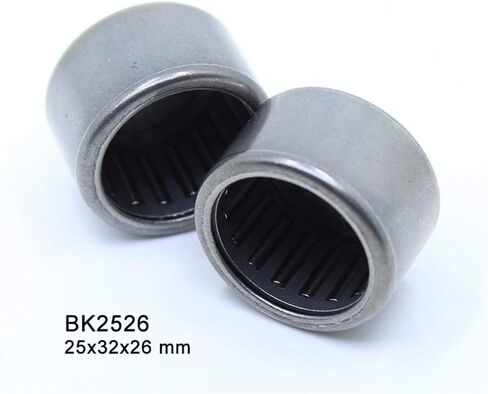 Needle Roller Bearings BK2526 Drawn Cup Bearing BK253226 Caged Closed ONE End Meteic Series 253226 mm in Saudi Arabia