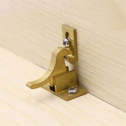 Retro Bird Shape Door Latch Lock Brass Door Window Cabinet Elbow Buckle Compact Door Catch Home Improvement 1Pcs in Saudi Arabia