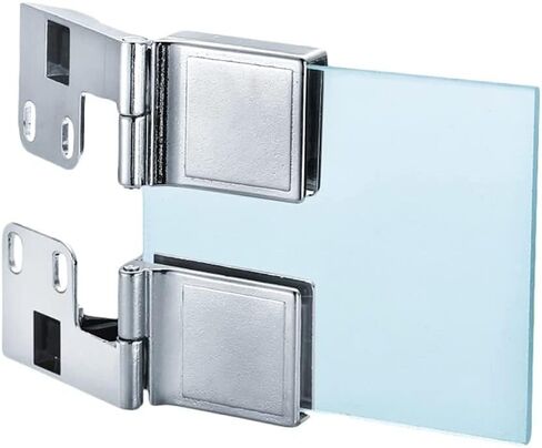 Frameless Shower Door Hinges, 2 PCS Glass Hinges, Hinges, Wooden Cabinet Door Accessories, Hardware Accessories, Cabinet Door Hinges in Kuwait