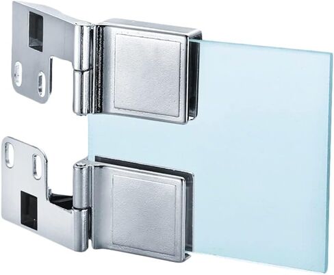 Frameless Shower Door Hinges, 2 PCS Glass Hinges, Hinges, Wooden Cabinet Door Accessories, Hardware Accessories, Cabinet Door Hinges in Kuwait