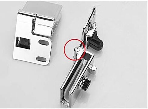 Frameless Shower Door Hinges, 2 PCS Glass Hinges, Hinges, Wooden Cabinet Door Accessories, Hardware Accessories, Cabinet Door Hinges in Kuwait