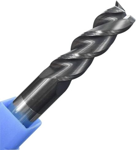 Carbide End Mill 1-12mm 3 Flute Milling Bit High Performance Cutter for Aluminum Cutting CNC Machine Tool Roughing and Finishing in Saudi Arabia