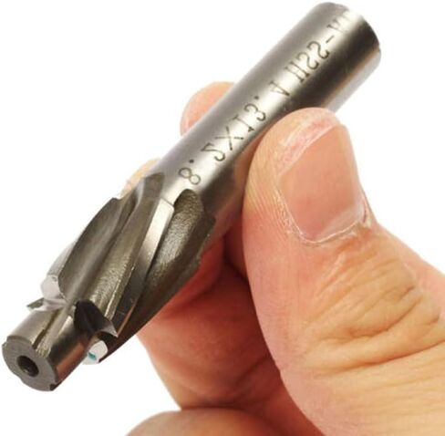 5pcs Milling Cutter 4 Flutes Countersink End Mill HSS-AL M3-M8 Slot Drill Bits Tool for Aluminum Steel Cast Iron in Saudi Arabia