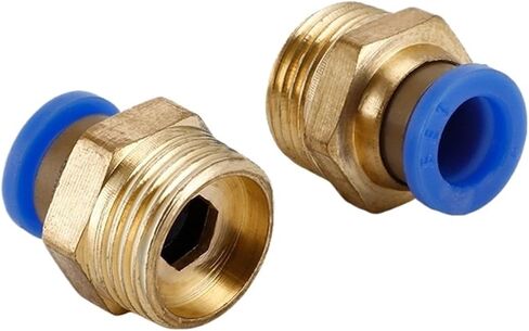 PC threaded straight quick connector PU trachea quick connector pneumatic connector components(PC16-03) in Saudi Arabia