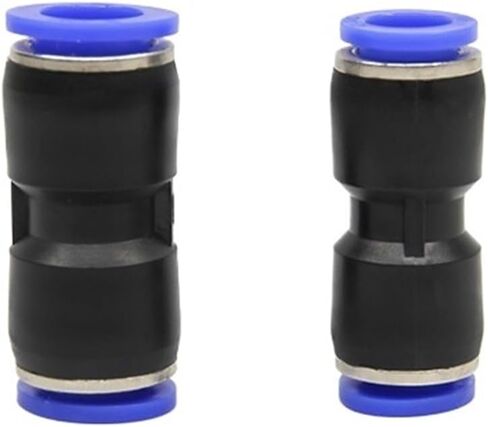 100/50PCS PU L type 90 Degree 2way Pipe Connector Pneumatic Fitting Plastic 4mm 6mm 8mm Staght Push In Quick Slip Lock Fittings(PU,10mm(100PCS)) in Saudi Arabia