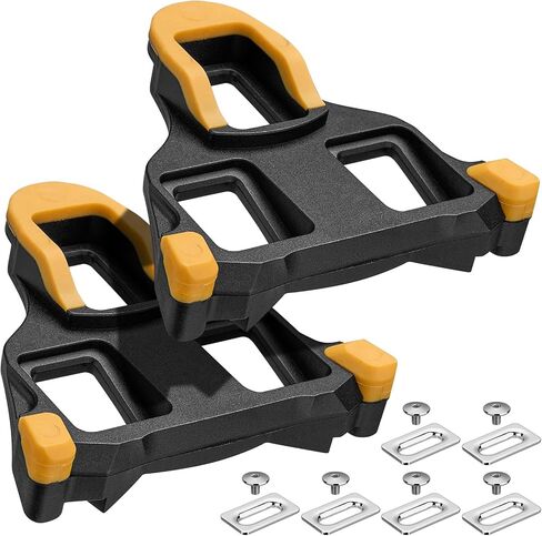Corki SPD SL Cleats for Shimano SH10 SH11 SH12 System Locking Shoes, Indoor Road Bike Cleats 1 Set Yellow Red Blue in Saudi Arabia