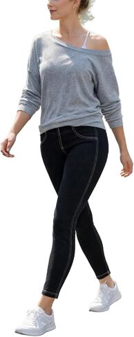 iCantoo/Sun Moda Slim Leg Ankle Pant Made in USA in Saudi Arabia