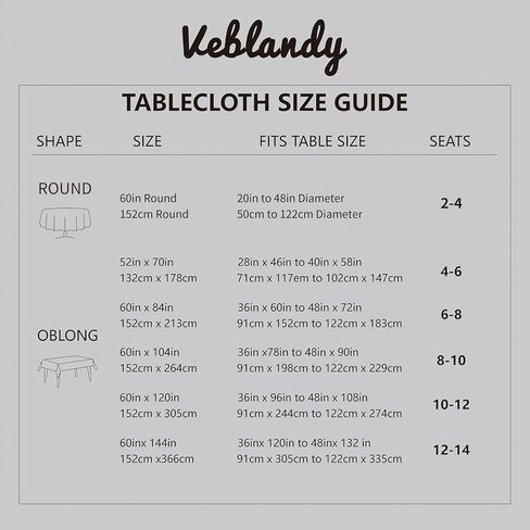 Veblandy Rectangle Tablecloth Waterproof Linen Textured Table Cloth Stain and Wrinkle Resistant Washable, Decorative Fabric Table Cover for Dining, Party and Camping (Sage Green, 52 * 70) in Saudi Arabia