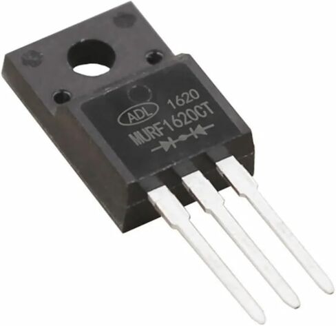10PCS MURF1620CT Common Negative MURF1620CTR Common Positive TO220 16A200V Fast Recovery Diode(MURF1620CTR) in Saudi Arabia
