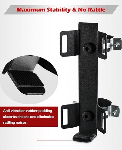 Quick Release UTV Fire Extinguisher Mount Kit Fire Extinguisher Holder Adjustable Roll Bar Fire Extinguishers Mount Bracket for Vehicle Easy Install on 1.75"-2" Roll Cage SXS Polaris RZR Can Am X3 in Saudi Arabia