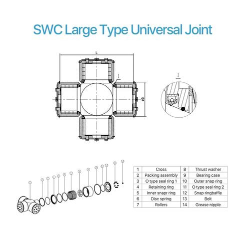 27X70 GUA-7 HS168 813 U-Joints Universal Joints Bearing Universal Joints Crucetas Joints de cardan Needle Roller in Saudi Arabia