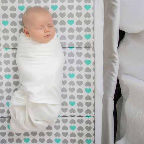 Regalo Baby Basics Infant Bassinet with Canopy, Award Winning Brand, Quick fold and Easy Setup, Removable Pad, See-Through Mesh, Bed-Side Bassinet, Gray in Kuwait