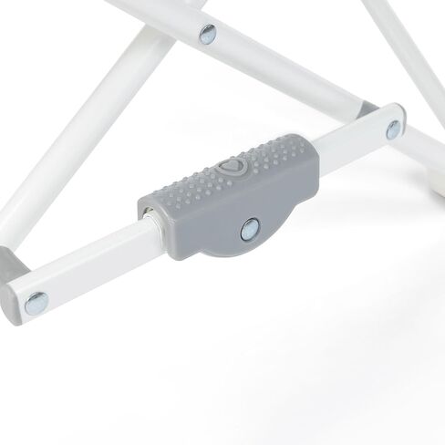 Regalo Baby Basics Infant Bassinet with Canopy, Award Winning Brand, Quick fold and Easy Setup, Removable Pad, See-Through Mesh, Bed-Side Bassinet, Gray in Kuwait