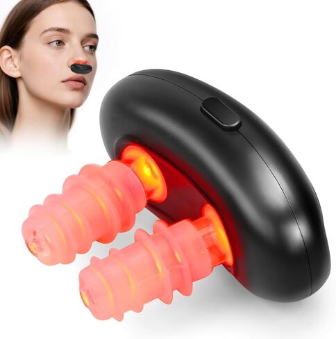 Red Light Nasal Therapy Device, Three Light Therapy Modes, Portable Red Light Therapy for Nose, Red Light Nasal Soothing Device Relieves Nasal Dryness and Sinus Discomfort in Kuwait