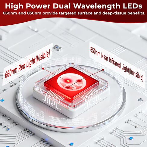 Professional Grade Red Light Therapy Mat, 60"x24" Large Red Light Pad for Body, 660nm & 850nm Red Light Portable Home Therapy Device for Men Women Elderly, Gifts for Lover Friends Family in Saudi Arabia