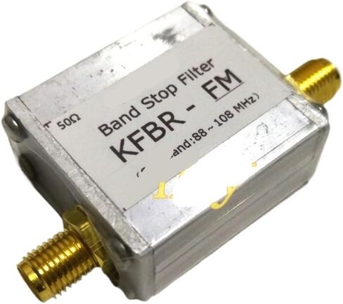 88~108MHz LC Band Stop Filter, Remove FM FM Broadcast Signal, SMA Interface. in Saudi Arabia