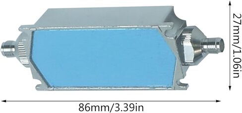SMA BPF118 BPF118-136MHz Metal Bandpass Filter Easy Connection for Aeronautical Air Frequency Band in Saudi Arabia