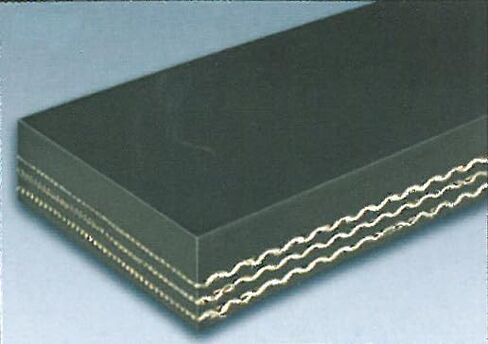 2 بوصة واسعة 3 طبقات 330 3/16 بوصة الغطاء العلوي X 1/16 بوصة الغطاء السفلي المطاط حزام ناقل المواد (10 طول القدم) in Kuwait