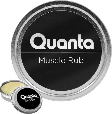 Quanta Muscle Rub - Coconut Oil, Vitamin E, Arnica, Ginger Root, Turmeric & Lavender – 1 oz in Kuwait