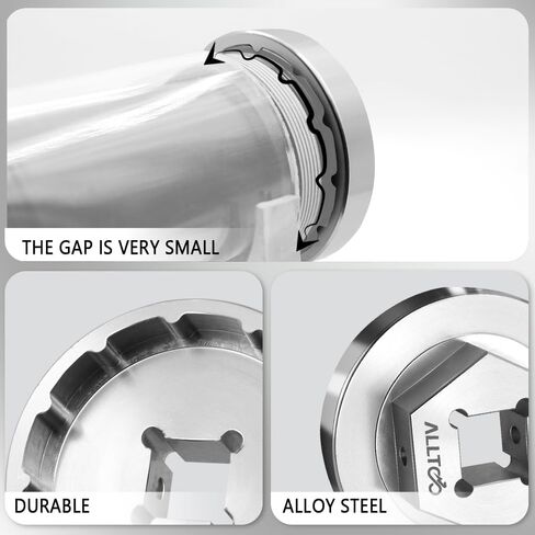 Bicycle Bottom Bracket disassembly Tool, Suitable for Trek Emonda T47, for SRAM Dub T47 16 Tooth Center axle and Other 16T T47 Bicycle Center axle Tools with a Diameter of 52.2mm in Kuwait