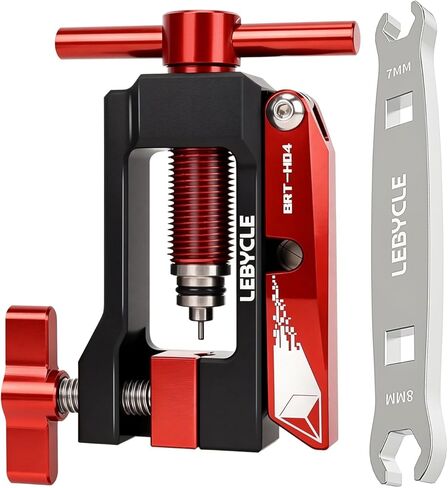 3 in 1 Brake Hose Installation Tool for Bike Hydraulic Brakes, Hydraulic Hose Cutter, Needle Driver & 7/8mm Brake Line Wrench in Kuwait