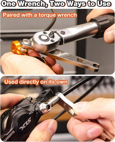 3 in 1 Brake Hose Installation Tool for Bike Hydraulic Brakes, Hydraulic Hose Cutter, Needle Driver & 7/8mm Brake Line Wrench in Kuwait