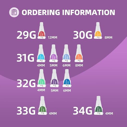 Pen Tips 31G x 5mm, Box of 100,Universal Compatibility with most Pen Devices in Kuwait