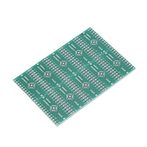 10 Pcs QFN24 to DIP PCB Adapter Board 0.5/0.65mm Pitch Converter for MCU/QFN Chip On Breadboard Or Perfboard in Saudi Arabia