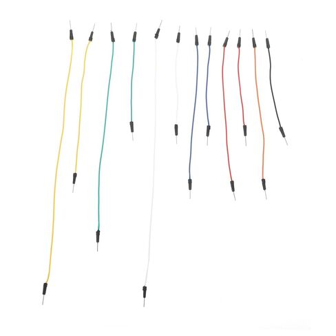 Vaguelly 120 PCS Solderless Jumper Wire Set for Breadboard Prototyping Multi-Color AWG Hookup Wires for Circuit Board Wiring in Saudi Arabia